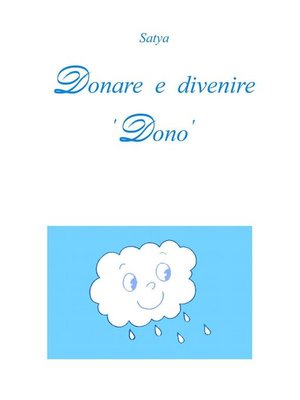 cover image of Donare e divenire 'Dono'